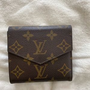 Auth Louis Vuitton Portefeiulle Elise